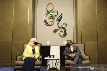 Menko Polhukam RI dan Mendagri Australia bertemu bahas keamanan siber