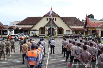 Polres Bukittinggi gelar apel pasukan pengamanan Natal dan Tahun Baru