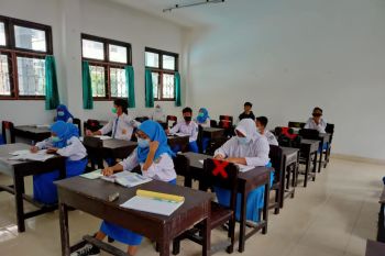 Disdik: PTM penuh setelah vaksin anak usia 6-11 tahun mencapai 80 persen