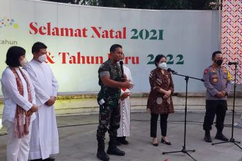 Panglima TNI kerahkan 10.657 personel bantu pengamanan Natal