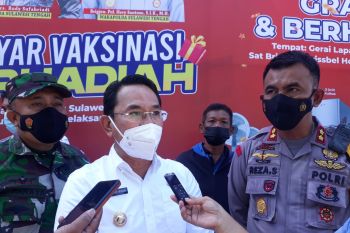 Pemkab Sigi bersama Polri-TNI  gencarkan vaksinasi COVID