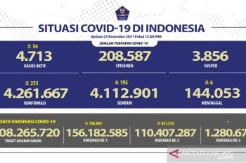 Kasus baru COVID-19 bertambah 255 orang, DKI Jakarta terbanyak