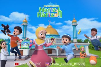 Film animasi "Hafiz &amp; Hafizah" siap tayang di 17 negara
