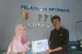 Pewarta Antara  Sumbar juara dua lomba karya jurnalistik  Pemkot Solok
