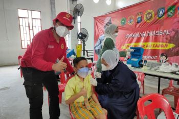 18,94 persen anak usia 6-11 tahun di Kepri sudah divaksin