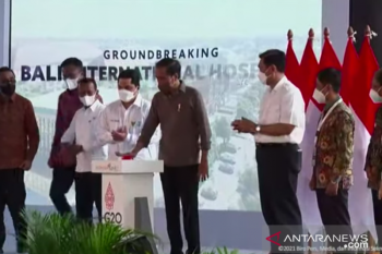 Presiden Jokowi harap RS Internasional buat Bali jadi tujuan wisata kesehatan
