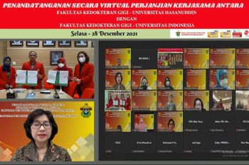FKG Unhas dan UI perkuat kerja sama pengembangan Tri Dharma Perguruan Tinggi