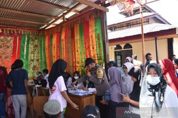 Kapolda Sumbar tinjau gerai vaksin di Talamau Pasaman Barat