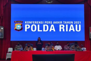 Sepanjang 2021 Polda Riau mengungkap 1.596 kasus narkoba, Debus masih buron