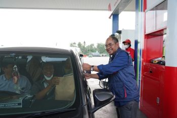 Direktur Logistik dan Infrastruktur Pertamina tinjau langsung Satgas Natal dan Tahun Baru 2022
