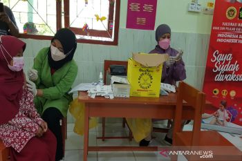 Binda DIY membantu vaksinasi anak 6-11 tahun di Kulon Progo