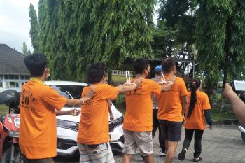 Polres Lombok Tengah sel 203 penjahat