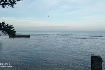 Objek wisata pantai di  Banten sepi