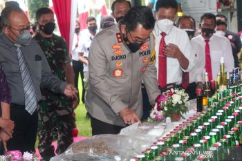 Tren kasus narkoba tahun 2021 di NTB meningkat