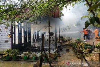 Tiga rumah warga Muara Teweh terbakar