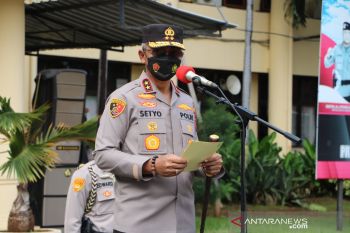 Kapolda NTT minta anggota tetap taat prokes cegah Omicron