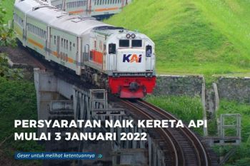 Mulai hari ini, naik KA cukup tunjukkan surat negatif antigen