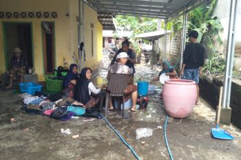 Ratusan rumah di Awang Lombok Tengah tergenang banjir