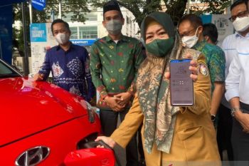 SPKLU PLN UP3 Makassar Selatan mampu layani pengisian dua mobil sekaligus