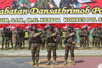 Suryo Sudarmadi resmi jabat Dansat Brimob Polda Kalteng