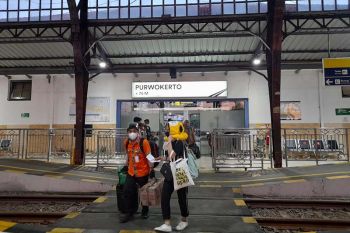KAI Daop 5 Purwokerto layani 821.638 penumpang selama tahun 2021