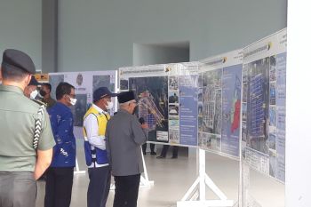 Wapres tinjau progres pembangunan hunian tetap  di Tondo-Palu