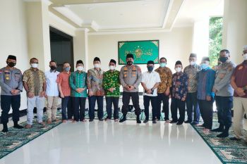 Berkunjung ke Markas PW NU NTB, Kapolda NTB: Polisi Tidak Bisa Jaga Harkamtibmas Sendiri