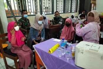 Vaksinasi anak usia 6-11 tahun di Kota Mataram mencapai 13 persen