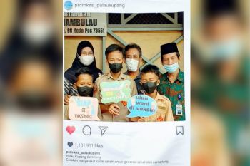 Vaksinasi anak 6-11 tahun di Kapuas gunakan pendekatan ramah anak