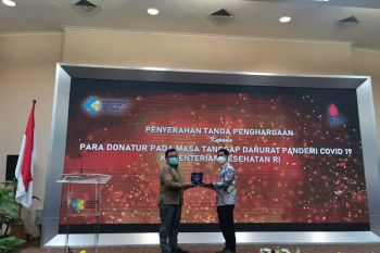 GGF dapat penghargaan dari Kemenkes