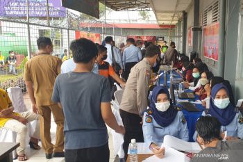 Kemenkumham Sumsel segera  tuntaskan vaksinasi bagi 3.150 warga binaan