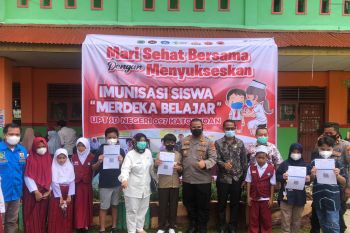 Sebanyak 2.077 anak usia 6-11 tahun  di Sulsel telah divaksin COVID-19