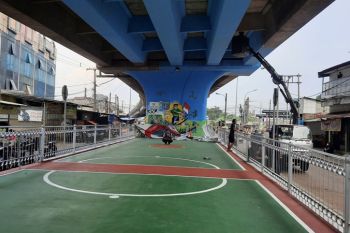 Pemkot Depok revitalisasi kolong jalan layang Arif Rahman Hakim