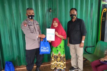 Polres Pasaman Barat sediakan ratusan paket sembako bagi peserta vaksin