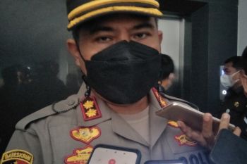 Polisi mempersiapkan pengamanan tes Pramusim MotoGP Mandalika