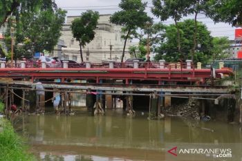 PUPR Palembang  rekonstruksi tiga jembatan di aliran Sungai Bendung