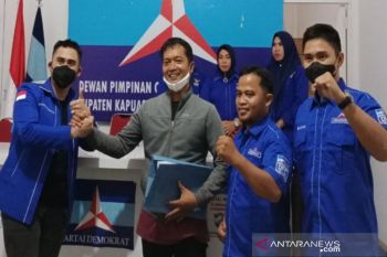 Legislator Kapuas ini mencalonkan diri jadi Ketua DPC Partai Demokrat