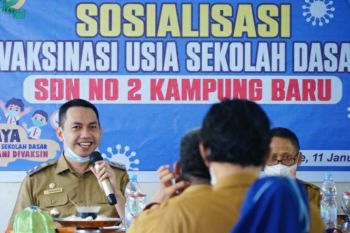 Wakil Bupati Majene ajak orang tua murid sukseskan vaksinasi anak