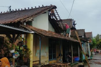 Angin kencang terjang beberapa desa di Kudus