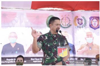 Pangdam XIII/Merdeka mengapresiasi penanganan COVID-19 di Gorontalo