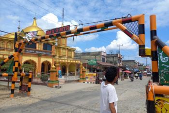 waduh, gembok portal Gajah Mada Duri  dibuka paksa orang misterius