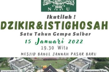NU gelar doa bersama peringati satu tahun gempa Sulbar