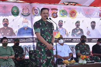 Pangdam XIII/Medeka  kunjungan kerja ke Korem 133/Nani Wartabone