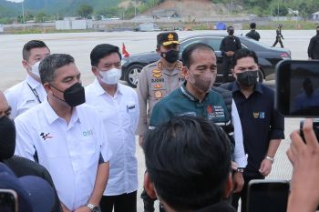 Kapolda NTB dampingi kunker Presiden Jokowi ke Sirkuit Mandalika