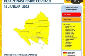 Kasus COVID-19 di Lampung bertambah tujuh