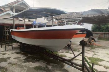 Dua kapal wisata Angsamas segera beroperasi di Sungai Serayu Banyumas