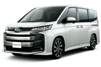 Intip tampilan Toyota Noah dan Voxy generasi terbaru