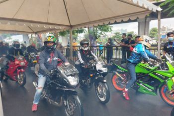 350 pebalap jalanan ramaikan "street race" di Ancol
