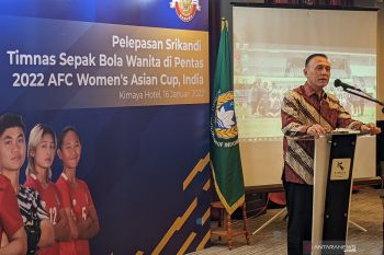 Pesan Ketum PSSI untuk timnas putri, tiru semangat Garuda dalam Piala AFF 2020