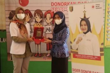 Sub Rayon 19 gelar donor darah di SMAN 9 Bandarlampung